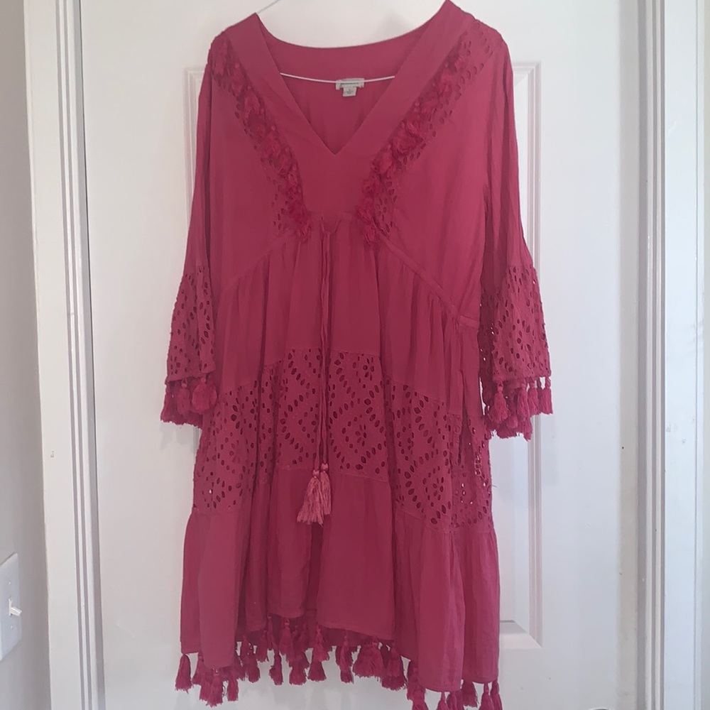 Pink Sundance Renatta Sundress size Large